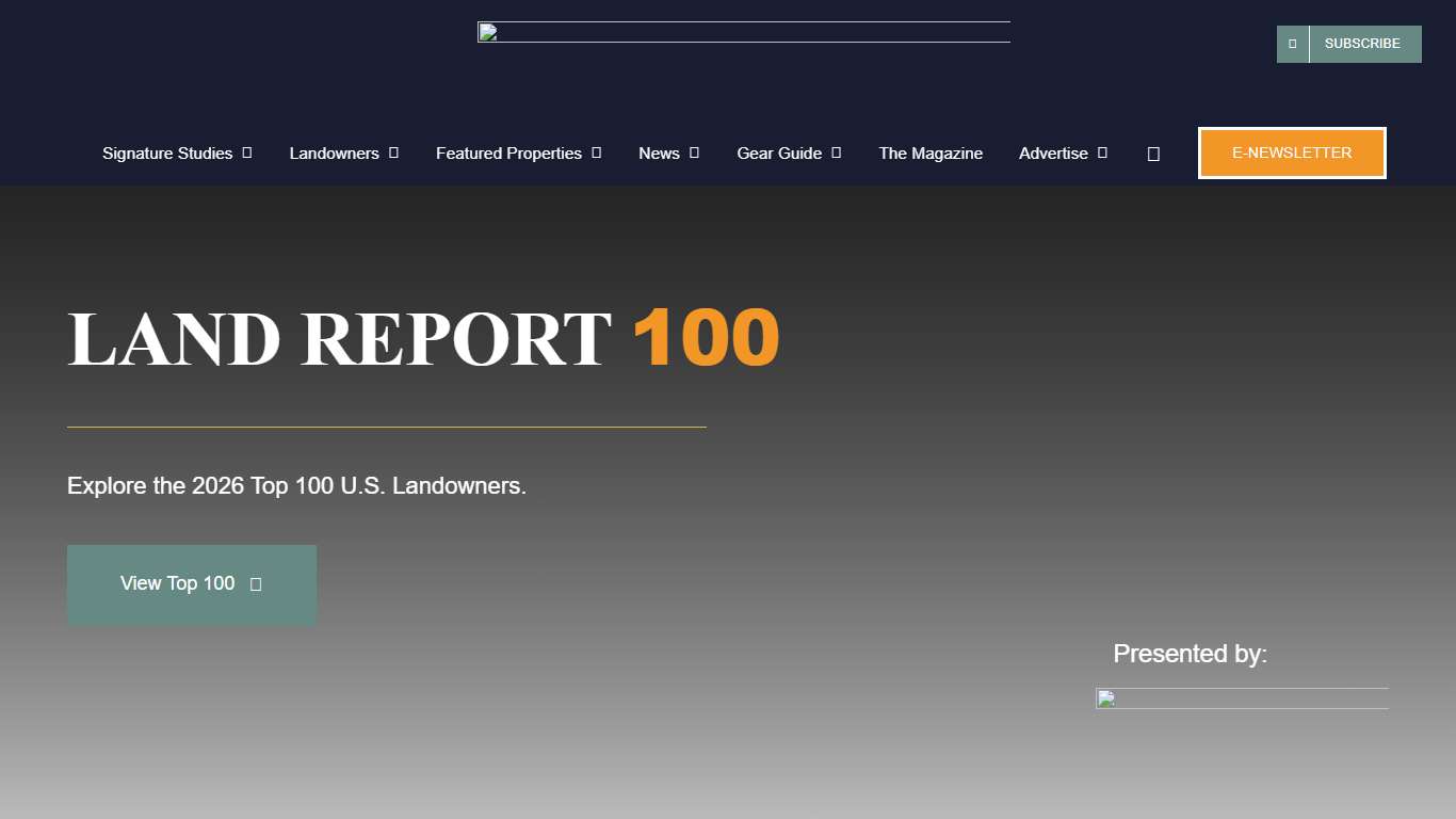 Who are the Top 100 Landowners in the US? | Land Report 100